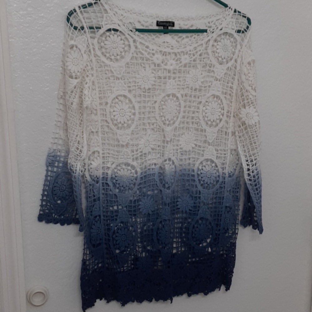 CONRAD C collection Embroidered Sweaters, Siz S/P